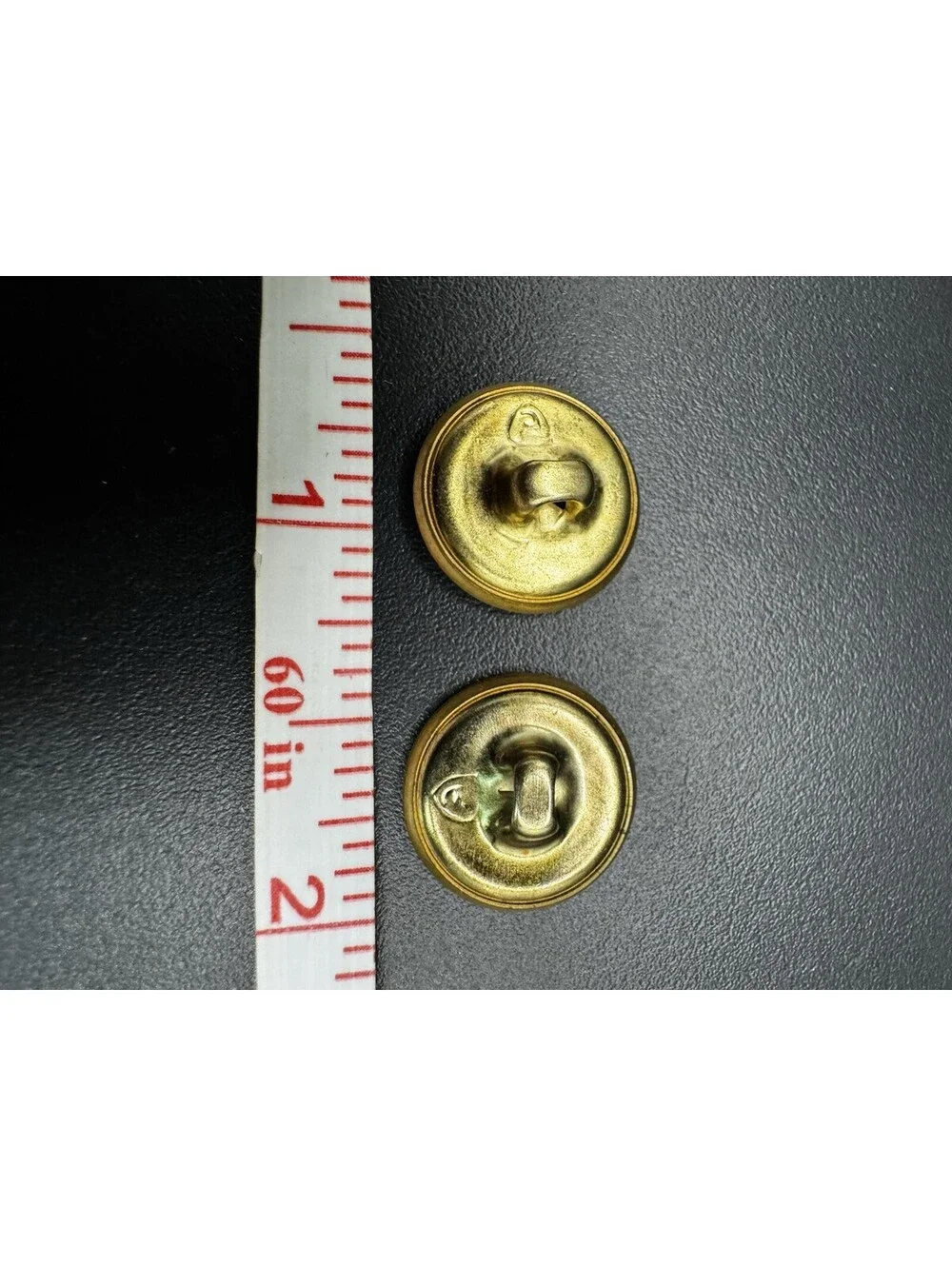 Vintage Blazer Buttons Black And Gold